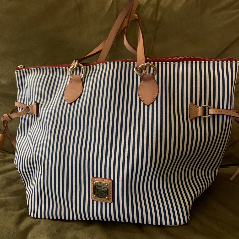Dooney & Burke Striped purse.